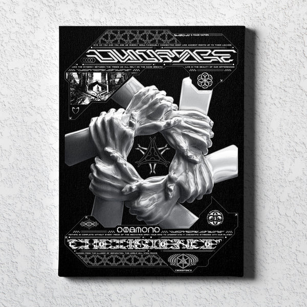 COEXIST V1 • SVBDVN • RAGE NATION • Limited Edition Canvas 