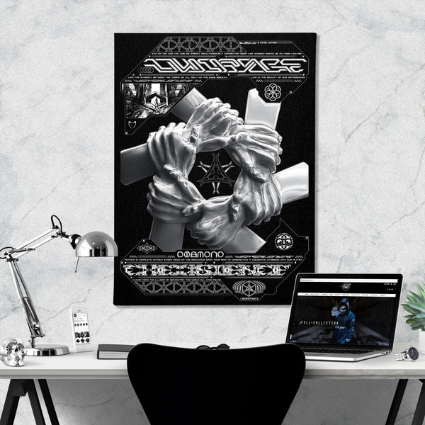 COEXIST V1 • SVBDVN • RAGE NATION • Limited Edition Canvas 