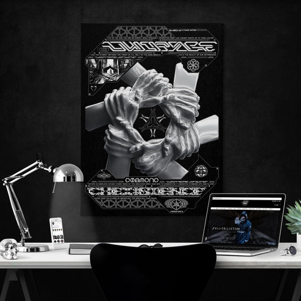 COEXIST V1 • SVBDVN • RAGE NATION • Limited Edition Canvas 