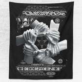 COEXIST V1 • SVBDVN • RAGE NATION • Wall Tapestry Tapestry 