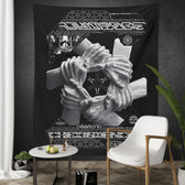 COEXIST V1 • SVBDVN • RAGE NATION • Wall Tapestry Tapestry 