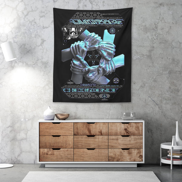 COEXIST V2 • SVBDVN x RAGE NATION • Wall Tapestry Tapestry 