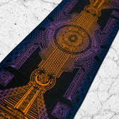 TRANSCENDENCE • SUNSET • GROKKO • Reversible Festival Shawl/Scarf Shawls 