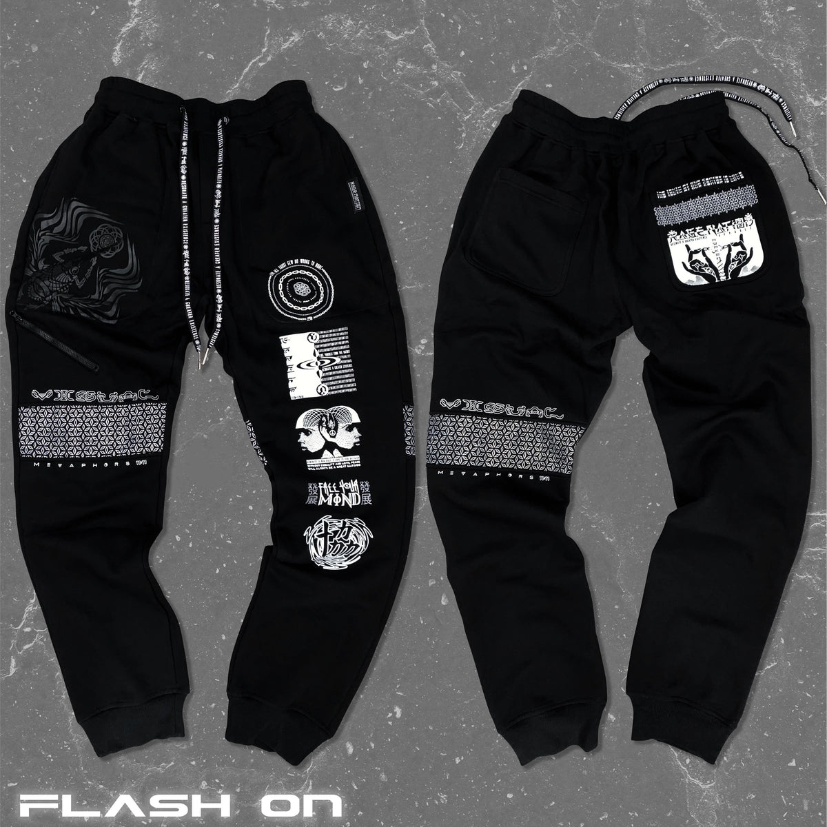 VISUAL METAPHORS V1 • Hidden Pocket Joggers Joggers 