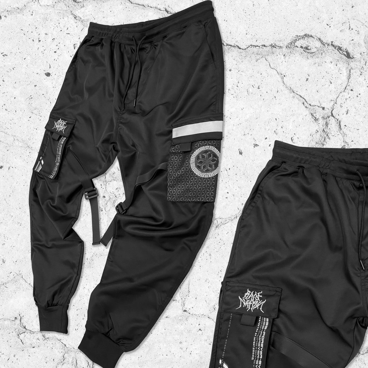 COMING SOON • TH3 M3SSAG3 • DESIGN 001 • Tactical Joggers Joggers 