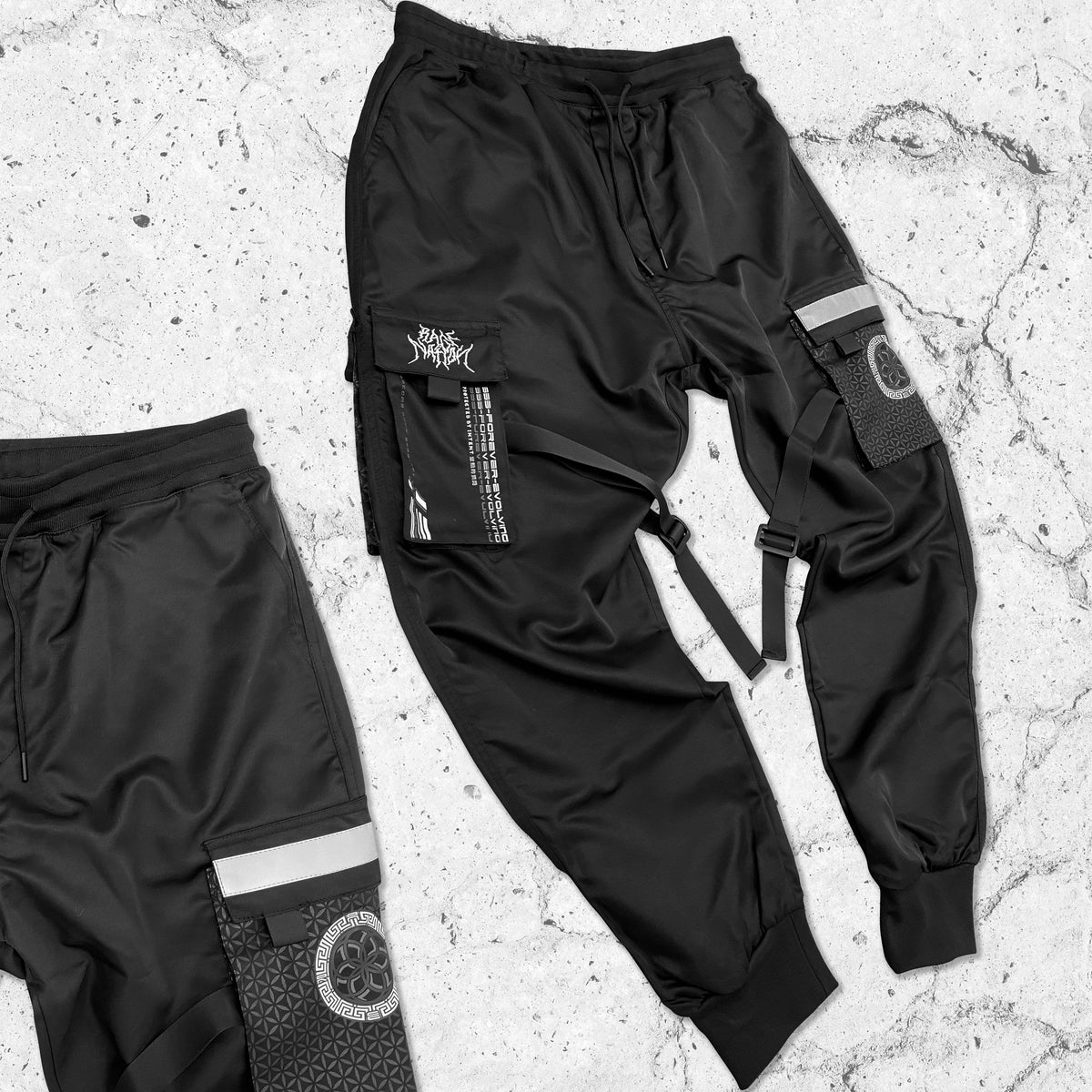COMING SOON • TH3 M3SSAG3 • DESIGN 001 • Tactical Joggers Joggers 