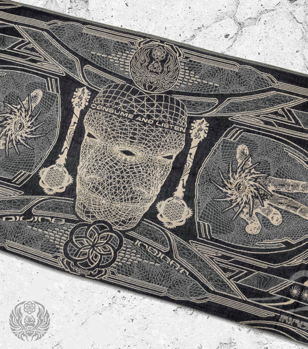 GOLDEN TEACHERS V2 • 𓍊𓋼𓍊 • SMOKE • Festival Shawl/Scarf Shawl 