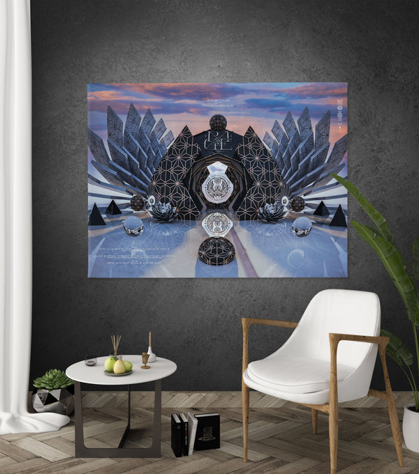 TEMPLE of PROGRESSION • Horizontal Canvas Canvas 