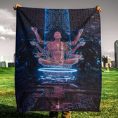 ELDER • GLASS CRANE • Wall Tapestry Tapestry 