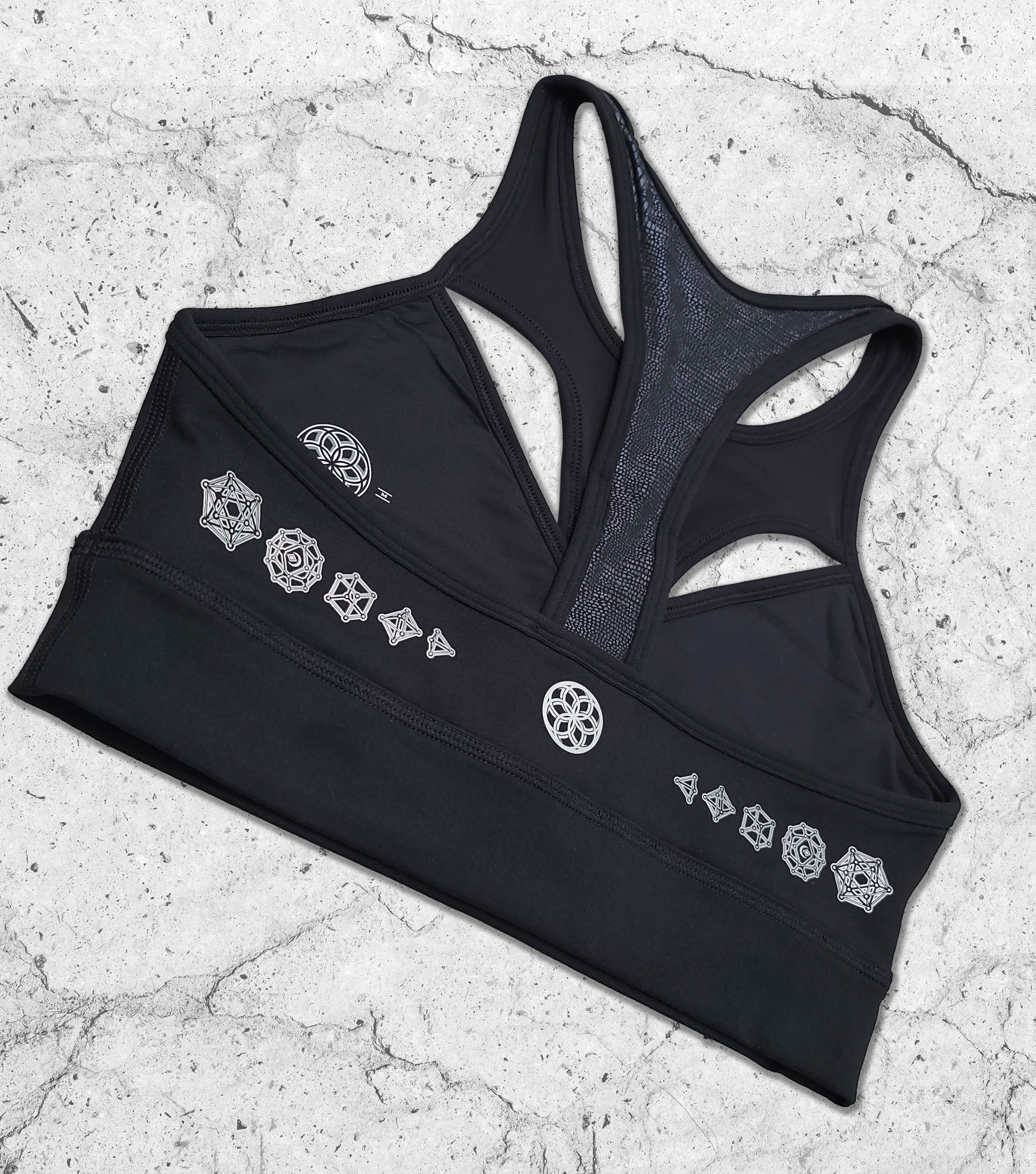COMING SOON • THINK WISELY • LABRADORITE Accent • Sports Bra Crop Top 