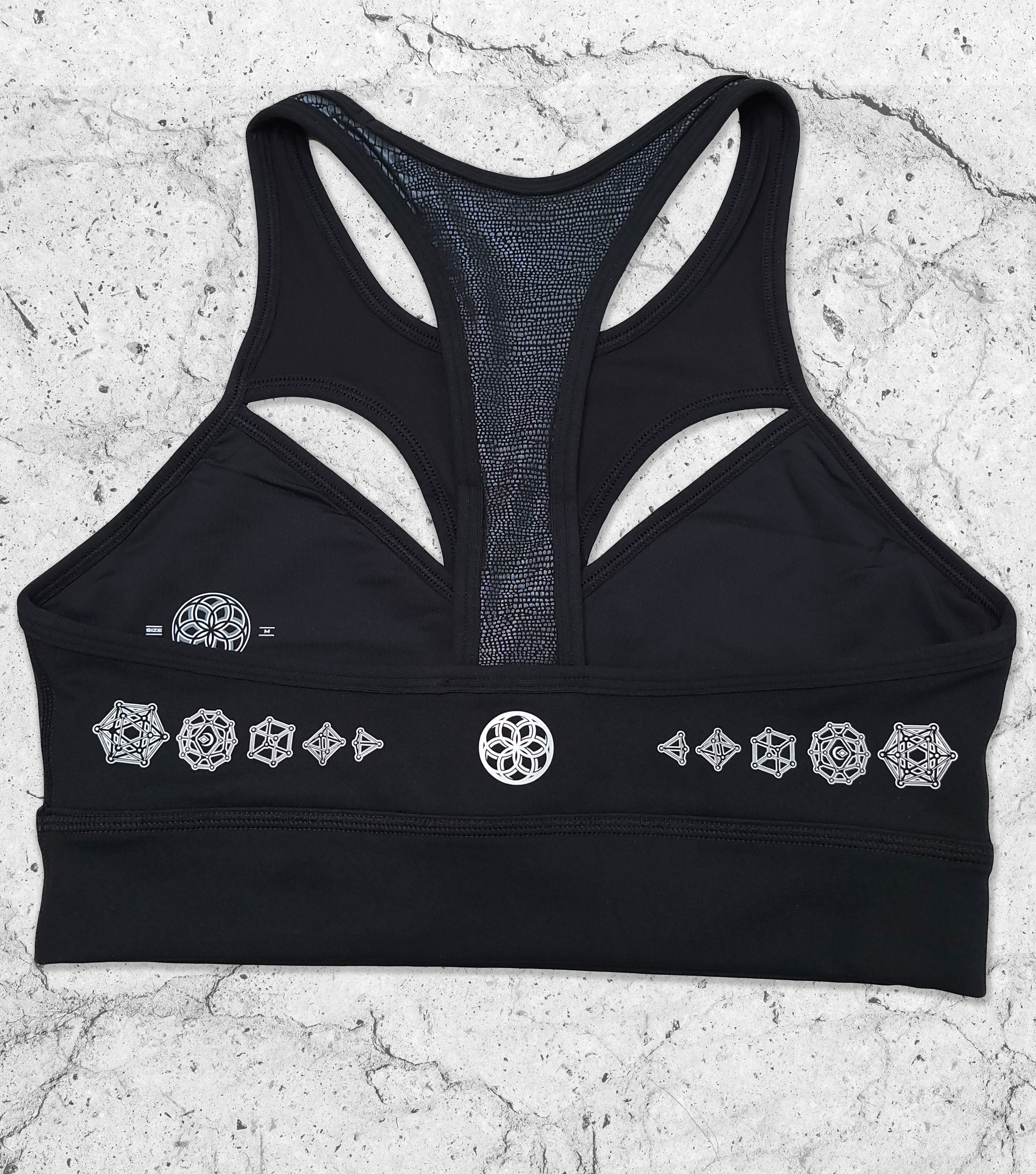 COMING SOON • THINK WISELY • LABRADORITE Accent • Sports Bra Crop Top 