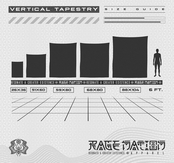 DASEIN • STOIC DIGITAL • Wall Tapestry Tapestry 