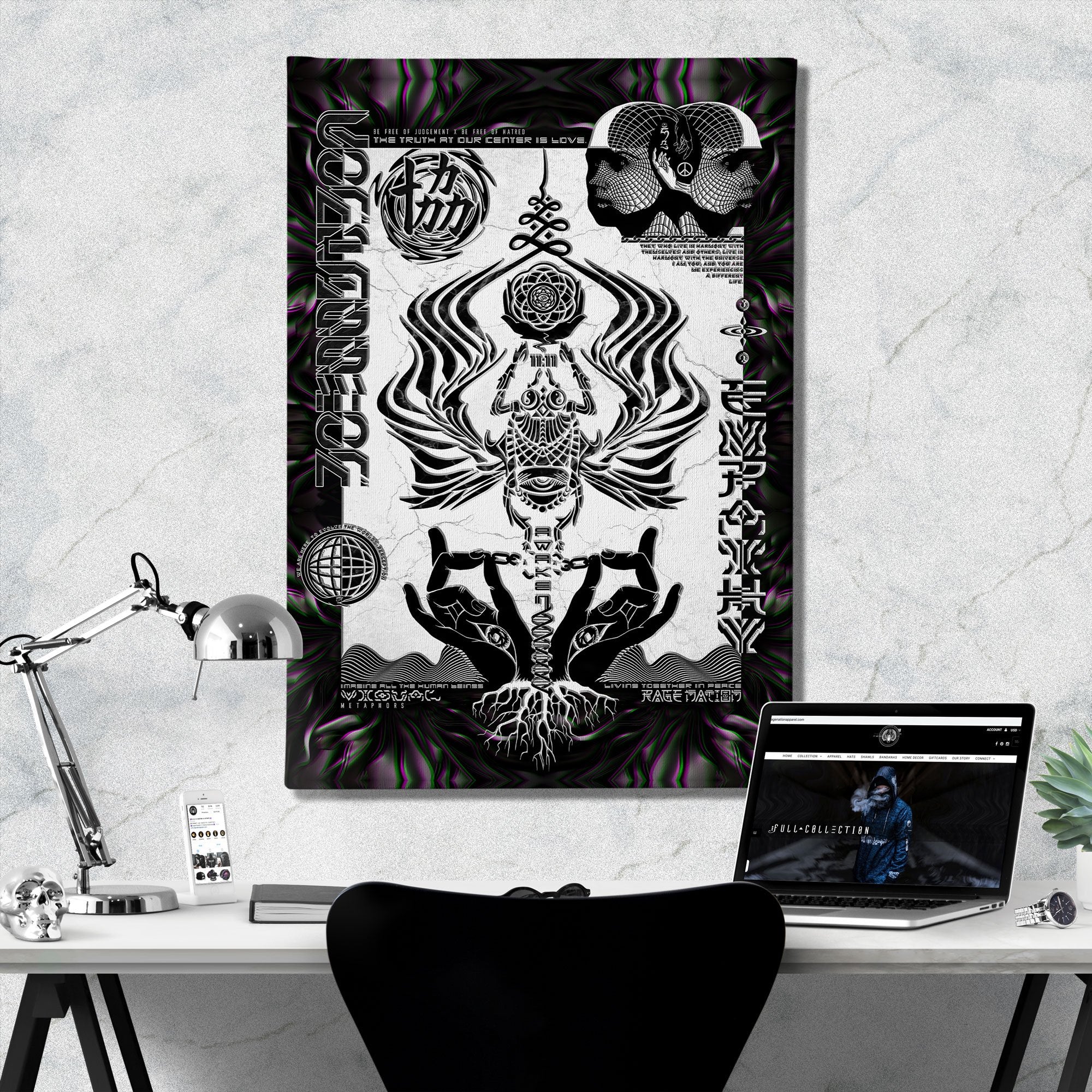 VISUAL METAPHORS • Limited Edition Canvas Wrap Canvas 
