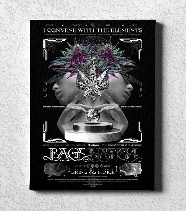 Convene With the Elements • Vertical Canvas Canvas 