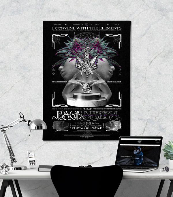 Convene With the Elements • Vertical Canvas Canvas 