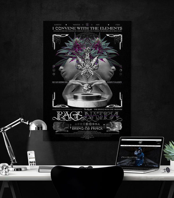 Convene With the Elements • Vertical Canvas Canvas 