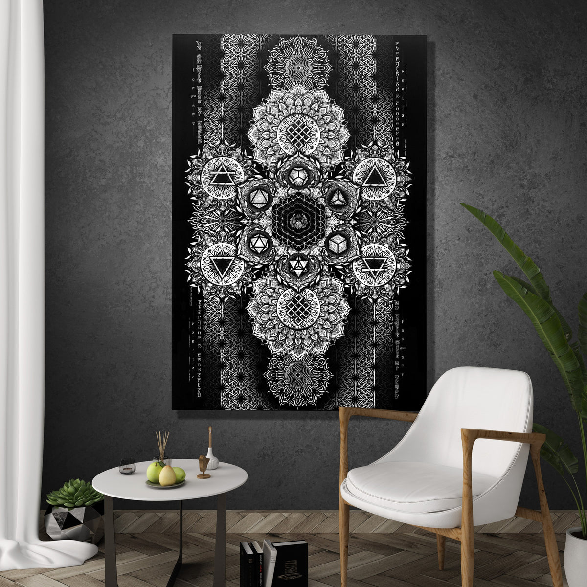 ETERNAL ALCHEMY • YANTRART Canvas Wrap Canvas 