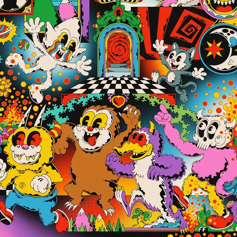 Magical Crunchy Tour artwork by Star Monster
